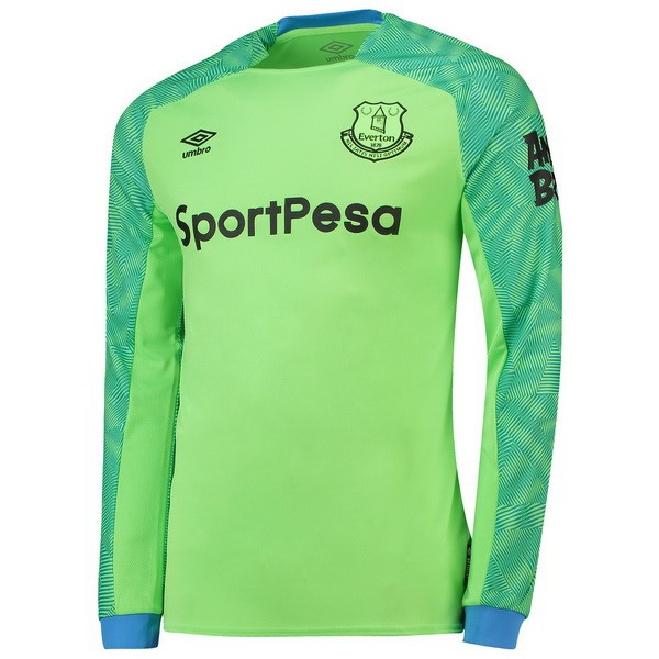 Camiseta Everton Primera equipación ML Portero 2018-2019 Verde